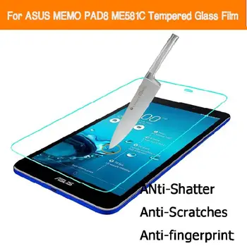 0,26 мм Защитная пленка для экрана с защитой от осколков спереди HD LCD пленки для Asus MeMO Pad 8 ME581C 8,0 
