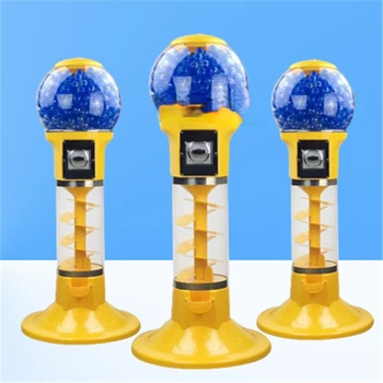 1 автомат по продаже игрушечных мячей с фруктовым приводом, управляемый автоматической монетой 32 мм-600 мм, вращает большой диск 1,1 М/1,3 М