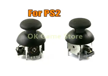 1 компл./лот Замена контроллера PS2 3D Аналоговый джойстик + 3D Кулисный колпачок для джойстика с небольшим отверстием Грибной колпачок