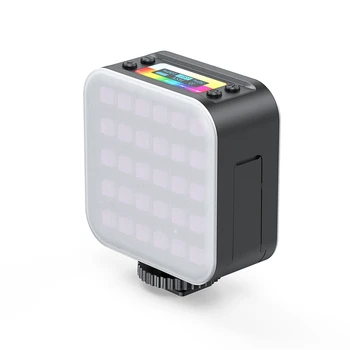 1 комплект RGB Двойной полноцветный светодиодный видеосигнал 2500 K-9000 K 350LUX, магнитный мини-заполняющий свет, расширяющий