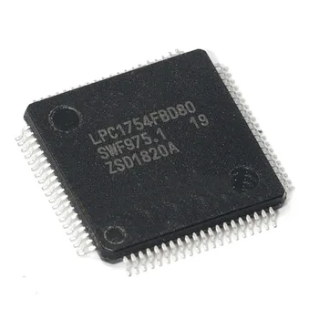 1 ШТ 32-разрядный микроконтроллер ARM Cortex-M3 LPC1754FBD80 TQFP80