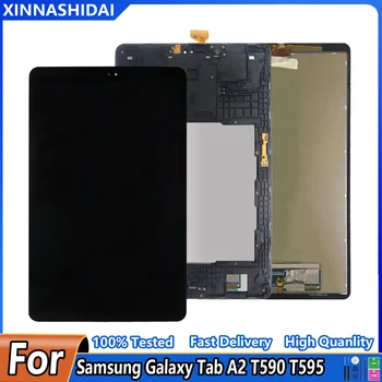 10,5’Для Samsung Galaxy Tab A2 T590 T595 SM-T595 SM-T590 ЖК-дисплей Панель Экрана Монитор Сенсорный Экран Полная Сборка Замена