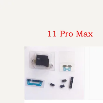 10 комплектов, полный комплект, нижний громкий динамик, зуммер, микрофон, сетка от пыли, сетка для iPhone 11/11 Pro/11 Pro Max