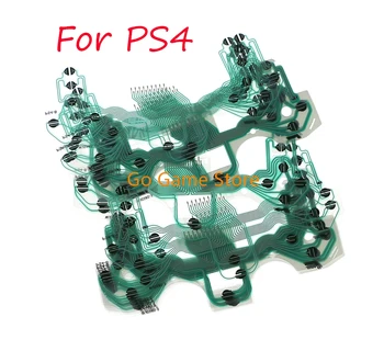 100 шт./лот для Playstation 4 PS4 Зеленая запасная часть клавиатуры Проводящая пленка