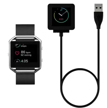 100ШТ Замена USB-Кабеля Зарядного Устройства Для Смарт-фитнес-часов Fitbit Blaze Премиум-Качества