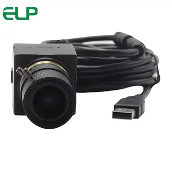 2,8-12 мм варифокальный CS объектив HD USB камера безопасности 1MP 1280x720 CMOS Ominivision OV9712 mini 38*38*32 мм металлический корпус веб-камеры