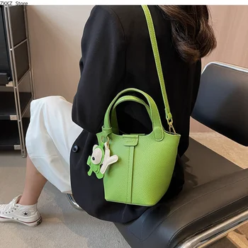 2 комплекта, Классическая сумка-шарф, Женская роскошная сумка, зеленая модная сумка через плечо из искусственной кожи, женская сумка-тоут