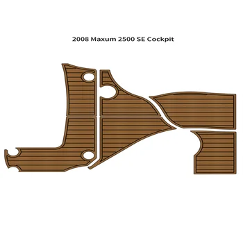 2008 Maxum 2500 SE Коврик для кокпита, лодка из пены EVA, палуба из искусственного тика, коврик для пола