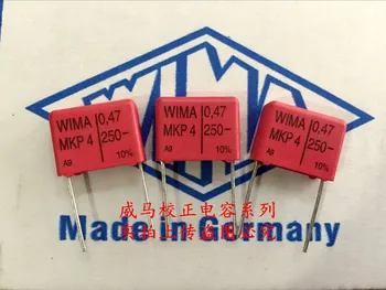 2020 горячая распродажа 10шт/20шт Немецкий конденсатор WIMA MKP4 250V 0.47МКФ 250V 474 470N P: 15 мм Аудио конденсатор бесплатная доставка