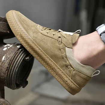 2022 Новая повседневная брендовая обувь для мужчин, замшевая обувь в стиле ретро, мужская нескользящая обувь для мальчиков, мужские модные кроссовки Classic