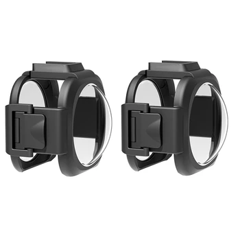2X Защита объектива для Insta360 ONE RS 1-Дюймовая камера 360 Edition, защита объектива, защитная крышка, аксессуары для камеры