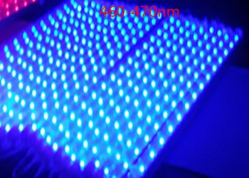 5 шт./лот T8Tube LED Grow Light Bar Blue460nm Растительная Лампа для гидропоники, палатка для выращивания научных экспериментов, тест 30 см AC86-265v