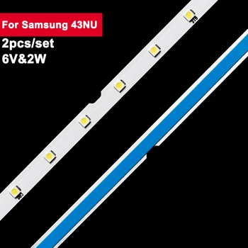 6 В 462 мм Светодиодная панель подсветки для Samsung 43 дюйма UE43NU7100U AOT_43_NU7100F_2X28_3030C BN44-00947A UE43NU7120U UE43NU7100
