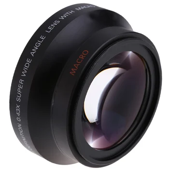 67-мм Цифровой Сверхширокоугольный объектив Высокой Четкости С Японской Макро-оптикой для Canon Rebel T5i T4i T3i для Nikon 18-105