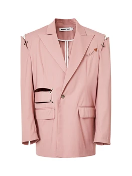 A2080 Модные Мужские Пальто и куртки 2023 Для Подиума, Роскошный Европейский Дизайн, мужская Одежда для вечеринок
