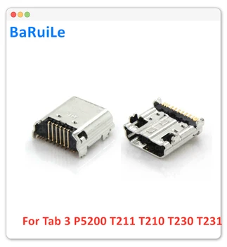 BaRuiLe 10 шт. Разъем для Подключения порта Micro USB Для Samsung Galaxy Tab 3 7,0 P5200 I9200 I9202 T211 T210 T230 T231