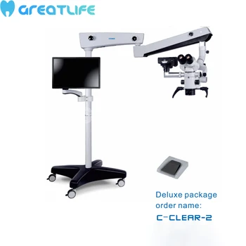 C-CLEAR-1 Роскошный пакет Coxo Стоматологический операционный микроскоп, Стоматологический микроскоп, Хирургический операционный микроскоп