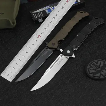 Cold Steel Luzon Fold, карманный нож для кемпинга на открытом воздухе, лезвие 8cr13, ручка из нейлонового волокна, тактические охотничьи ножи для выживания, EDC Инструмент