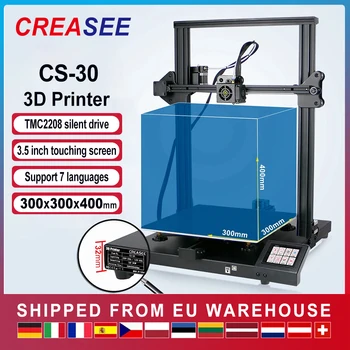 CREASEE Fdm Профессиональный 3D принтер для широкоформатной металлической печати DIY Kit 3,5-дюймовый сенсорный принтер 3D с двойной осью Z 300x300