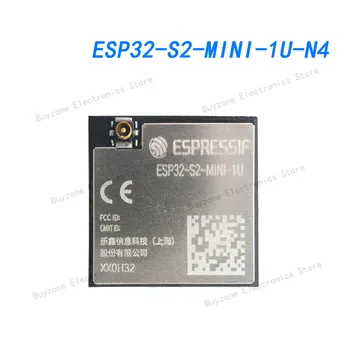 ESP32-S2-MINI-1U-N4 Модуль приемопередатчика Wi-Fi 802.11b/g/n 2,412 ГГц ~ 2,484 ГГц Антенна в комплект не входит, крепление на поверхность U.FL
