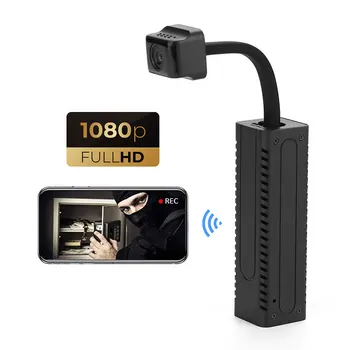 HD Mini Wifi Камера P2P Видеокамера с дистанционным управлением, IP-камера видеонаблюдения с разрешением 1080P, Домашняя безопасность, Беспроводной Секретный видеорегистратор
