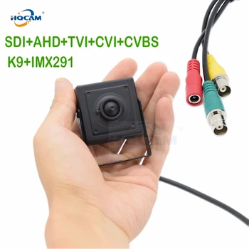 HQCAM 1080P 1/3 дюйма K9 + IMX291 сканирование OSD Panasonic CMOS Сенсор SDI + AHD + TVI + CVI + CVBS Мини SDI Камера HD SDI cctv