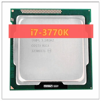 i7 3770K Четырехъядерный Процессор LGA 1155 3,5 ГГц 8 МБ Кэш-памяти С HD-Графикой 4000 TDP 77 Вт Настольный процессор