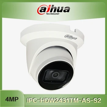 IP-камера Dahua IPC-HDW2431TM-AS-S2 4-Мегапиксельная Сетевая камера WDR IR Eyeball Starlight со встроенным микрофоном с поддержкой POE