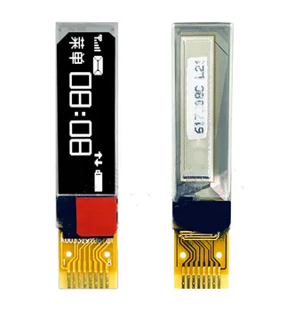 IPS 0,69-дюймовый 8-контактный OLED-дисплей белого цвета с интерфейсом SSD1306 Drive IC I2C 96 * 16