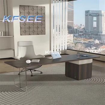 Kfsee, комплект из 1 шт. Лучше офисного стола Boss длиной 140 см от дизайнера
