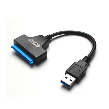 KingSpec USB SATA 3 Кабель Sata К USB 3,0 Адаптер До 6 Гбит/с Поддержка 2,5-дюймового Внешнего SSD-накопителя HDD Жесткий диск 22-Контактный Sata III 2,0