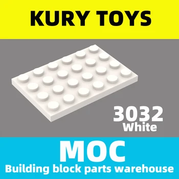 Kury Toys DIY MOC Для 3032 частей строительного блока Для плиты 4 x 6 Для Плиты