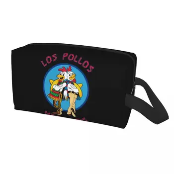 Los Pollos Hermanos Во все тяжкие, сумка для туалетных принадлежностей для The Chicken Brothers, органайзер для косметики, коробка для хранения косметики Dopp Kit Box