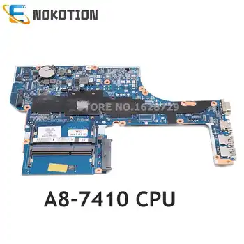 NOKOTION Для HP ProBook 455 G3 Материнская плата ноутбука DAX73AMB6E1 828432-601 828432-001 DDR3 С процессором A8-7410 Протестирована работа