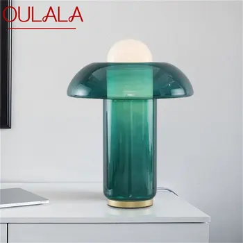 OULALA Nordic Современная Креативная Зеленая Настольная Лампа LED Настольное Освещение Декоративное для Домашней Гостиной