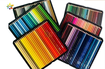 sanford prismacolor 150 72 упаковка цветной карандаш масляный цветной карандаш для рисования Эскиз Цветной карандаш Школьные принадлежности Карандаш для рисования жестяная коробка