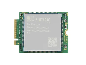 SIM7600G-H-M.2 Оригинальный модуль SIMCom 4G LTE Cat-4, глобальное покрытие, GNSS, разъем M.2