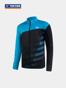 Victor sport Джерси спортивная одежда спортивная одежда для бадминтона одежда национальной сборной с коротким рукавом для мужчин женская куртка пальто J-20601