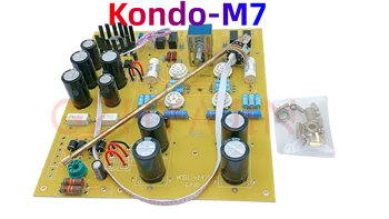 WEILIANG Высококачественный Клапан Hi-Fi и Ламповый предварительный усилитель Звука Стерео Плата предусилителя HiFi Большая Опорная схема печатной платы Kondo-M7