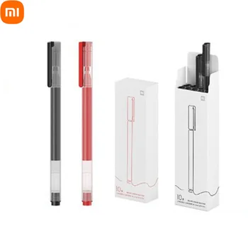 Xiaomi Mijia Сверхпрочная ручка для письма 0,5 мм bullet pen черная ручка для подписи, гладкие Швейцарские чернила для заправки MiKuni Japan