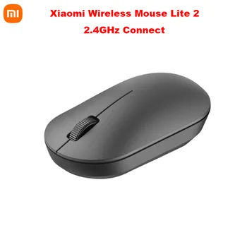Xiaomi Wireless Mouse Lite 2 с USB-подключением 2,4 ГГц, портативная компьютерная мышь, Игровые мыши Без батареи