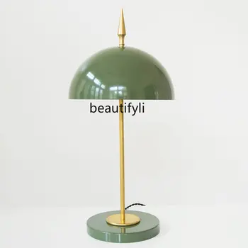 yj Nordic Простая креативная стеклянная лампа, прикроватная лампа для спальни, роскошные декоративные лампы эпохи средневековья