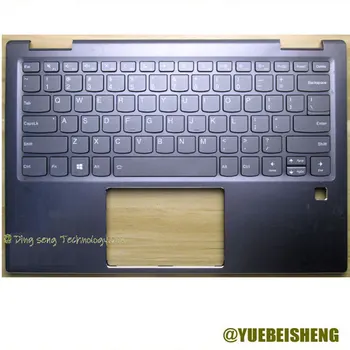 YUEBEISHENG 95% Новый для lenovo YOGA720 YOGA720-13 YOGA720-13IKB Подставка для рук для клавиатуры США, верхняя крышка, темно-коричневый