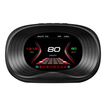 Автомобильный OBD2 GPS головной дисплей Автоэлектроника HUD Проектор Дисплей Цифровой автомобильный спидометр Аксессуары для 90% автомобилей