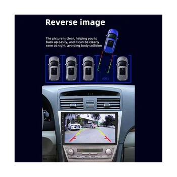 Автомобильный Радиоприемник 1 DIN С Сенсорным Экраном 10,1 Дюймов Регулируемый 8-Ядерный GPS-Навигатор Android 10 Автомобильный Стерео Радиоплеер