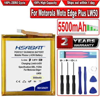 Аккумулятор HSABAT 5500mAh LW50 для Motorola Moto Edge + / Edge + / Edge plus