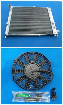 Алюминиевый Радиатор и ВЕНТИЛЯТОР для SAAB 9000 CD/CS/Aero/CDE CSE 2.0L 2.3L 16V TURBO и 3.0L 24V AT/MT 1993-198