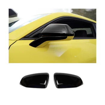 Боковые двери, зеркала заднего вида, накладка на крышки зеркал заднего вида для Chevrolet Camaro 2017-2022 Аксессуары - ABS Черный