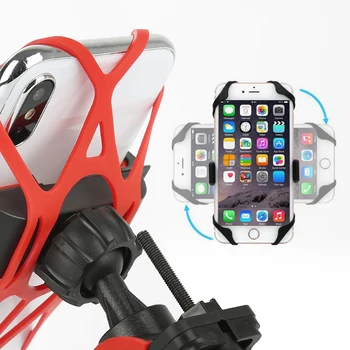 Велосипедный мобильный кронштейн, Универсальный Горный велосипед, Противоударный держатель для телефона с GPS-навигацией, Стационарный держатель для мобильного телефона для велоспорта на открытом воздухе