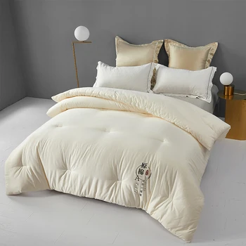 Внутреннее стеганое одеяло из соевого волокна, Четырехсезонное одеяло для хорошего сна, выгодная цена В Корее
